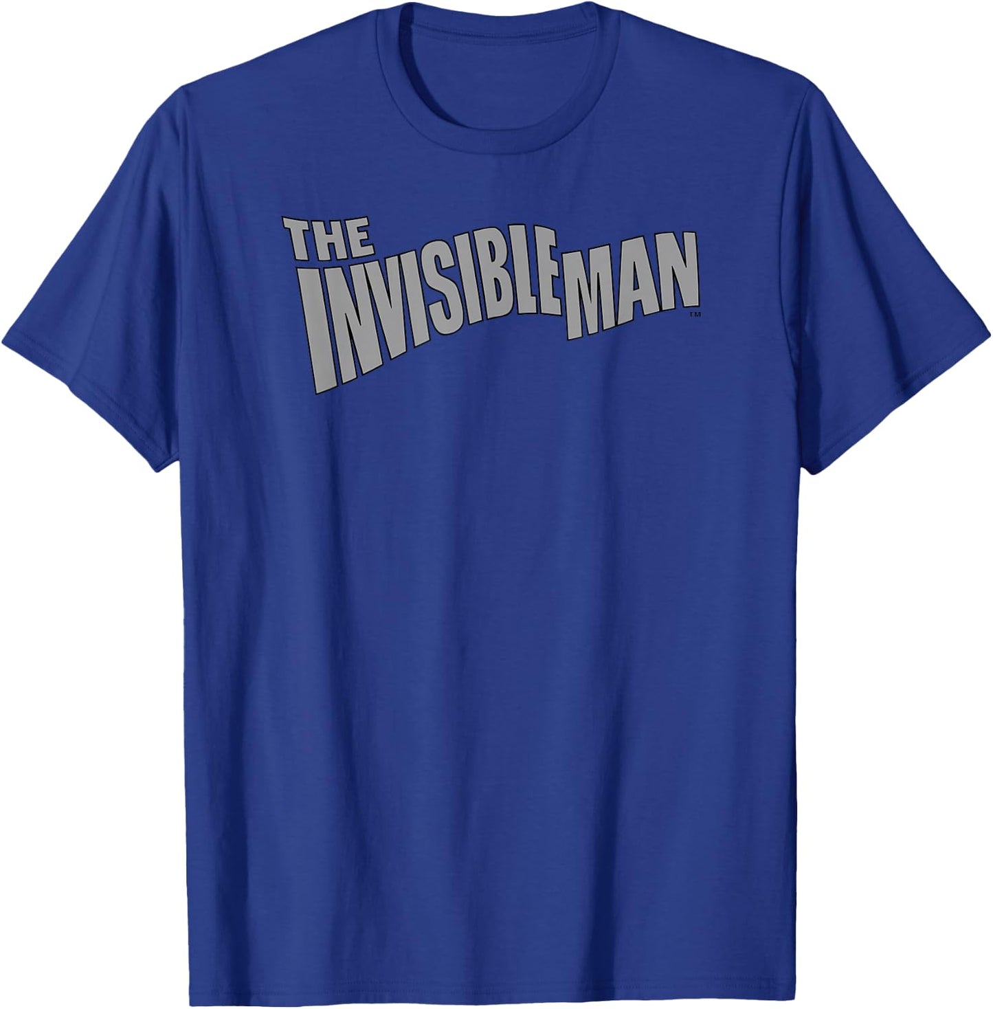 The Invisible Man Original in Grey Font T-Shirt - T-Shirt | Royal