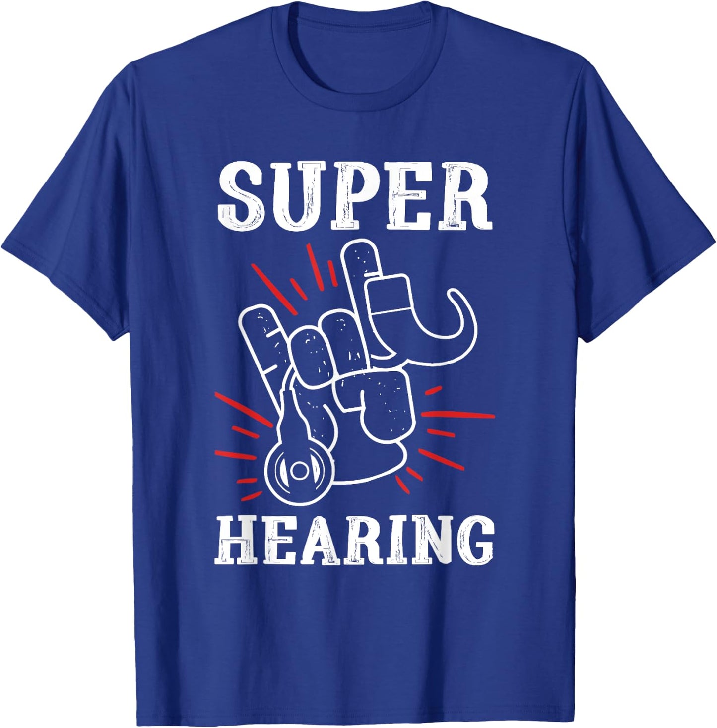 Cochlear Implant Awareness | Love Cochlear T-Shirt - T-Shirt | Royal