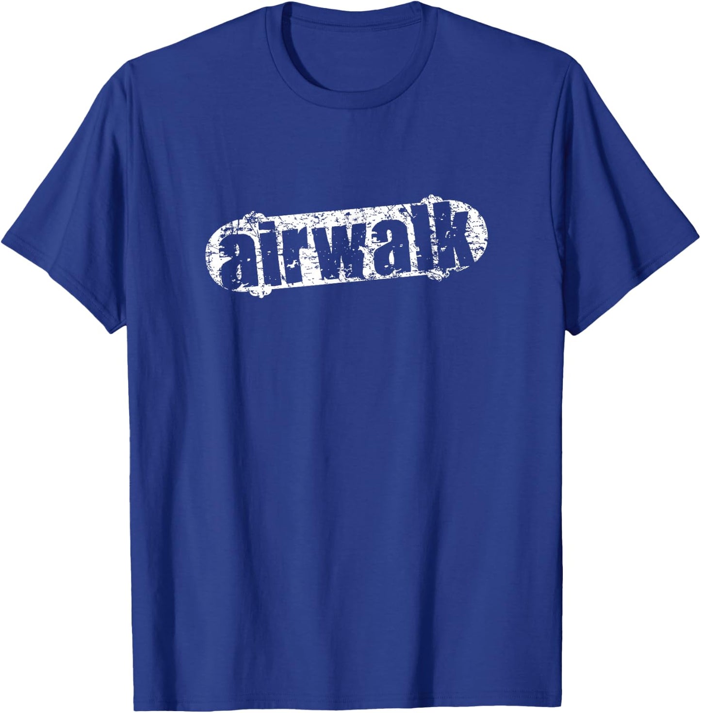 Skateboard Lingo Shirt, Airwalk Funny Skater Gift Cool T-Shirt - T-Shirt | Royal