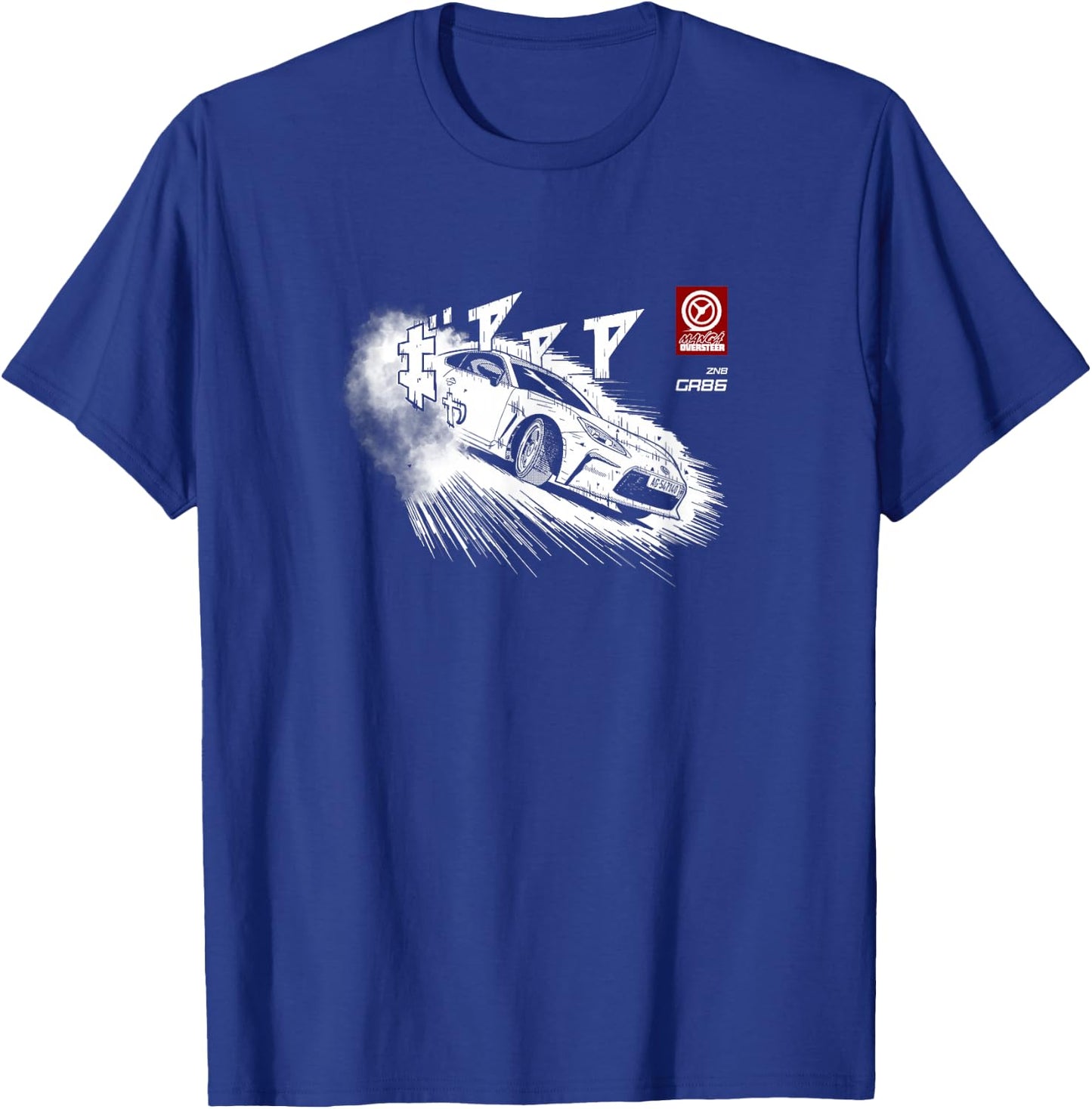 Manga ZN8 GR86 Drifting FA24 JDM T-Shirt - T-Shirt | Royal