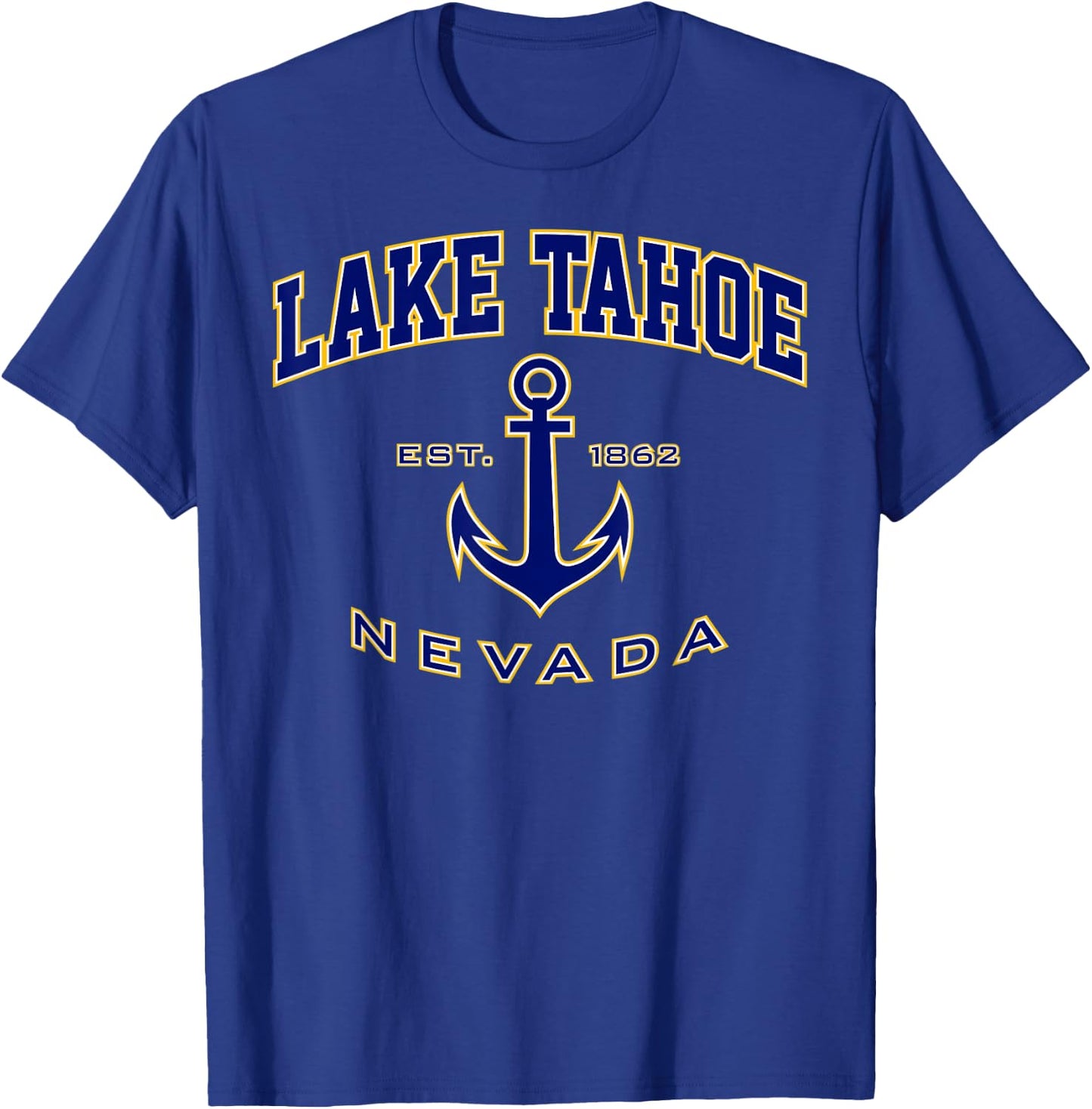 Lake Tahoe NV T-Shirt - T-Shirt | Royal