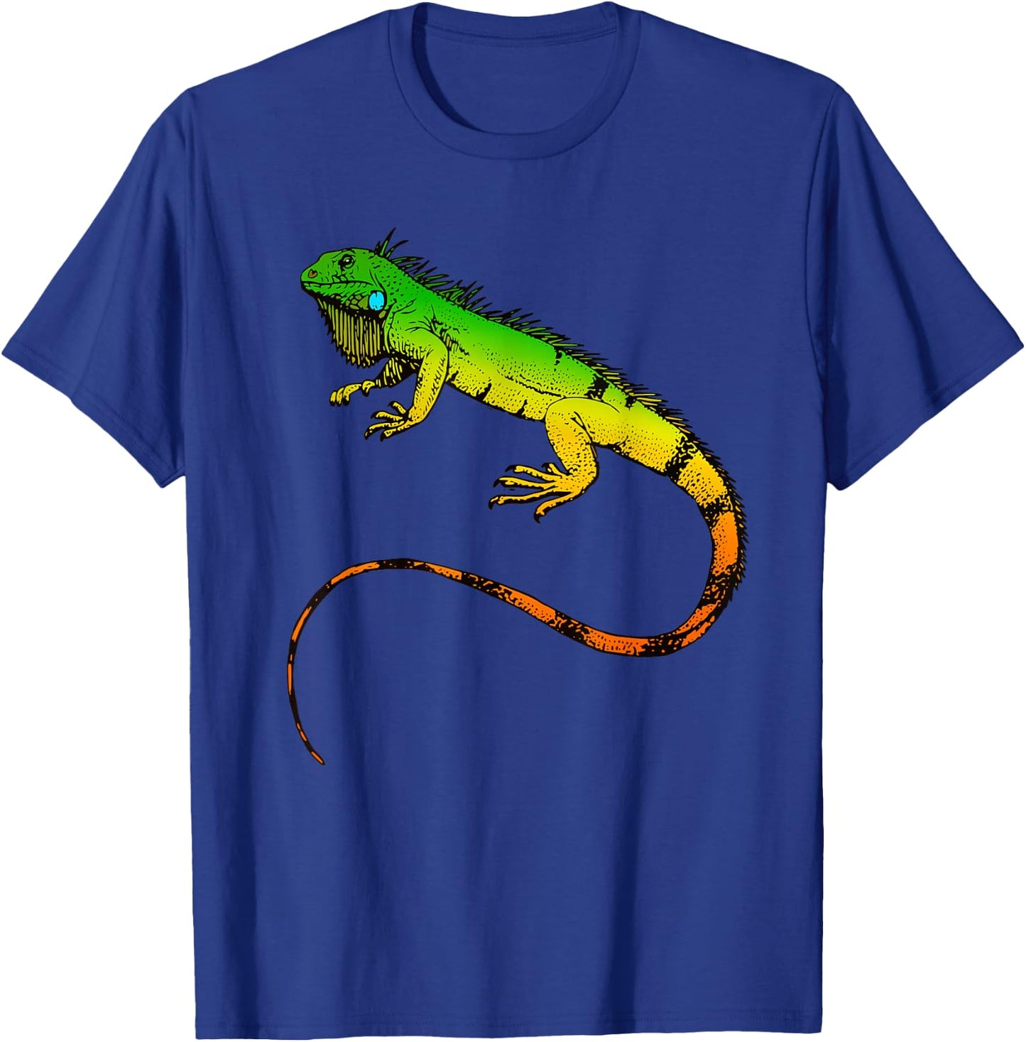 Iguana Lizard Beautiful Iguana Shirt T-Shirt - T-Shirt | Royal