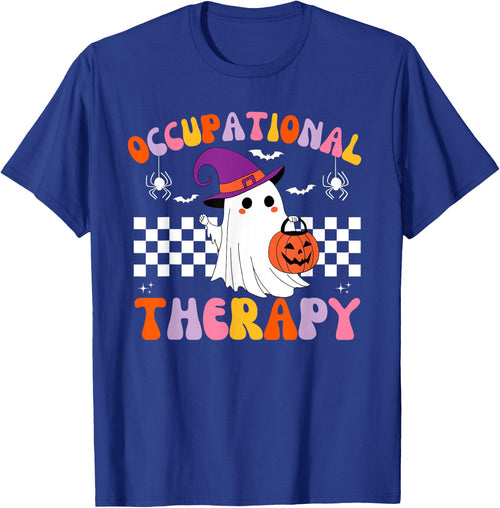 OT Occupational Therapy Halloween Retro Ghost OT Halloween