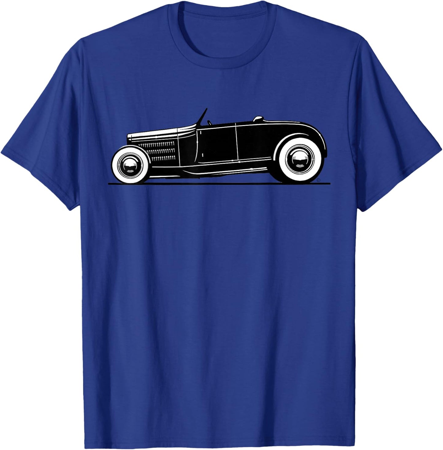 1929 Hot Rod Roadster T-Shirt - T-Shirt | Royal
