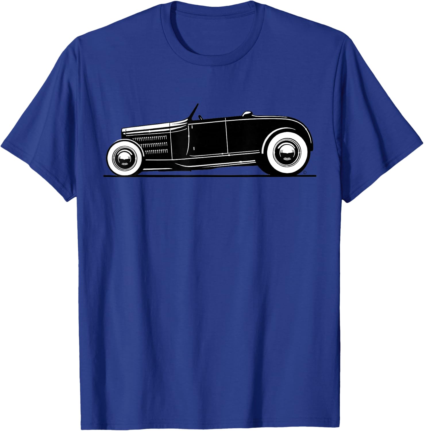 1929 Hot Rod Roadster T-Shirt - T-Shirt | Royal