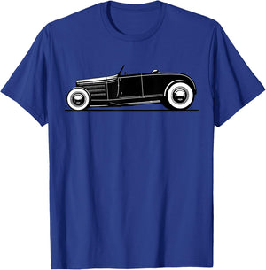 1929 Hot Rod Roadster T-Shirt - T-Shirt | Royal
