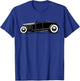 1929 Hot Rod Roadster T-Shirt - T-Shirt | Royal