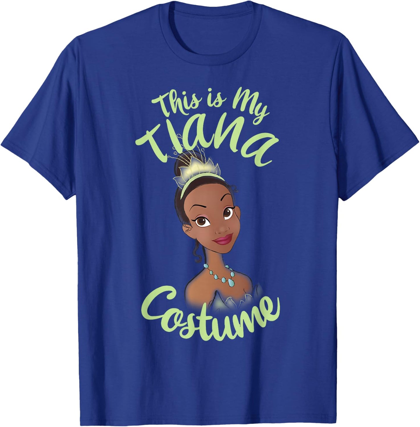 Disney The Princess and The Frog My Tiana Halloween Costume T-Shirt - T-Shirt | Royal