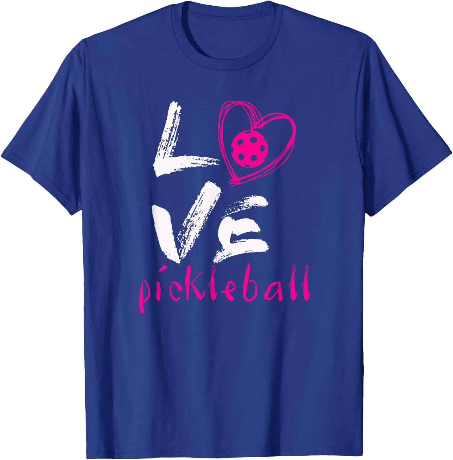 I Love Pickleball Funny Pickleball for T-Shirt - T-Shirt | Royal