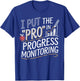 Intervention Teacher Progress Monitoring Intervention T-Shirt - T-Shirt | Royal
