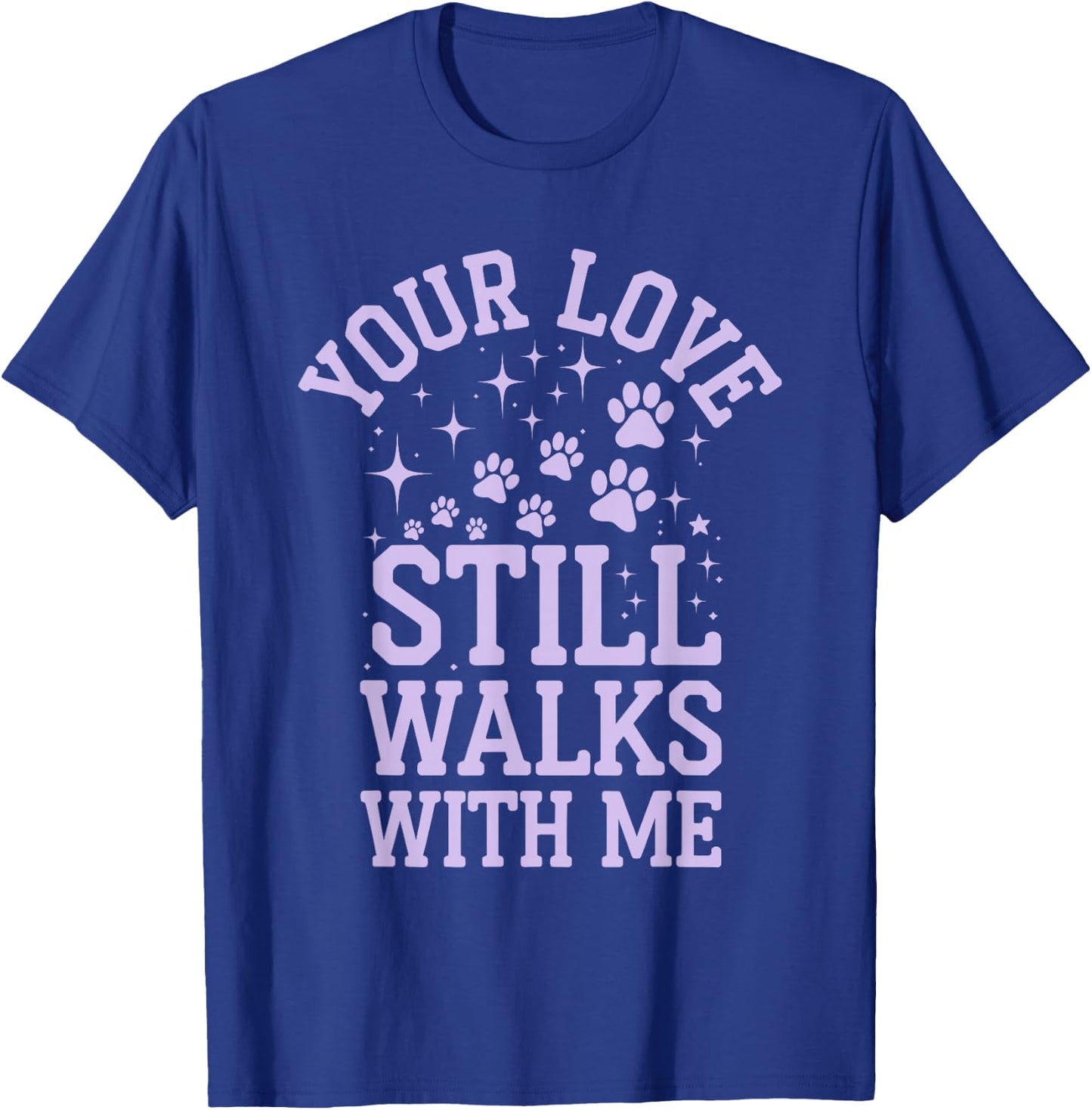 Pet Memorial Tribute Beloved Pet Remembrance and Loss T-Shirt - T-Shirt | Royal
