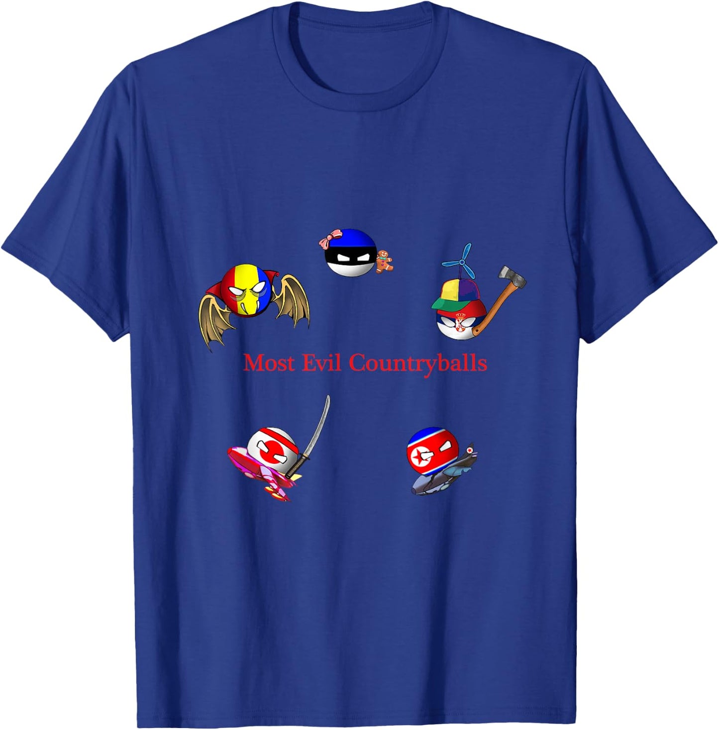 Most Evil Countryballs T-Shirt - T-Shirt | Royal