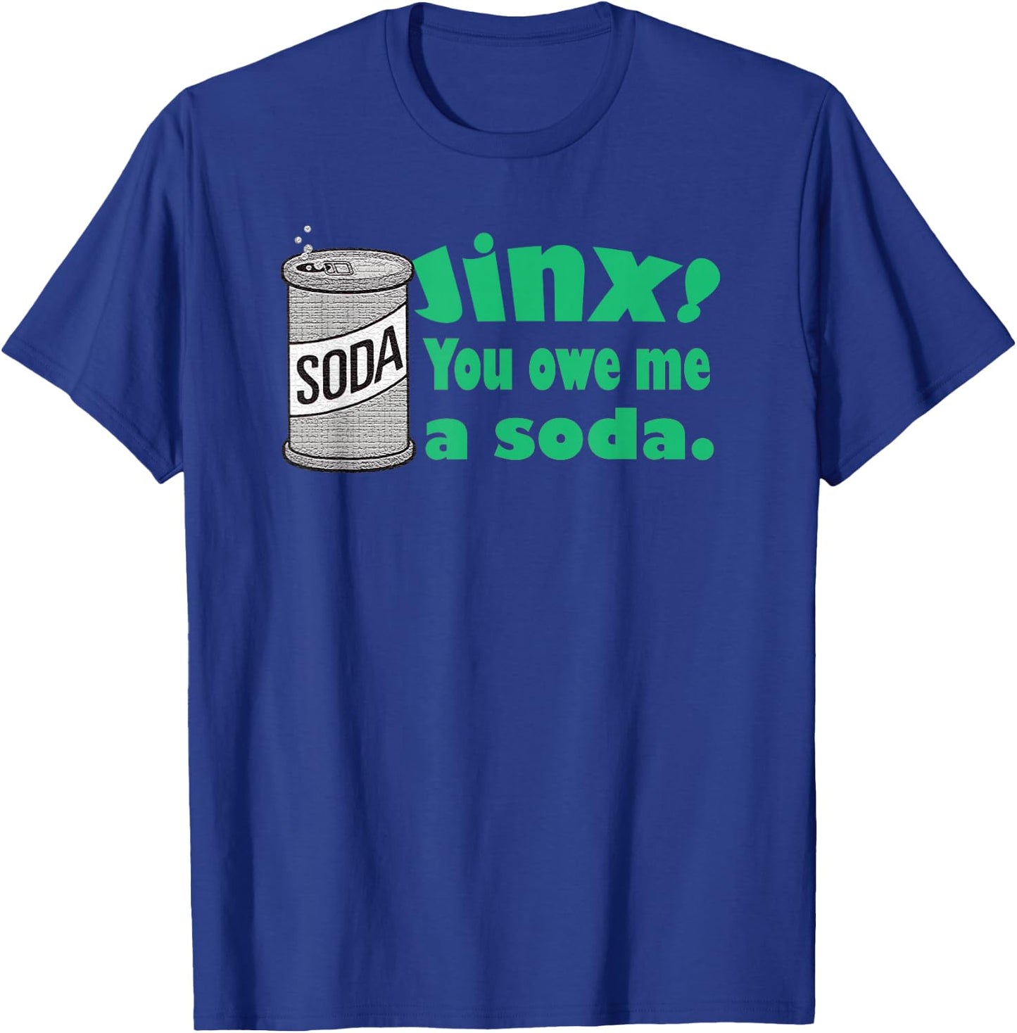 You Owe Me a Soda, 80s Children's Throwback Game T-Shirt - T-Shirt | Royal