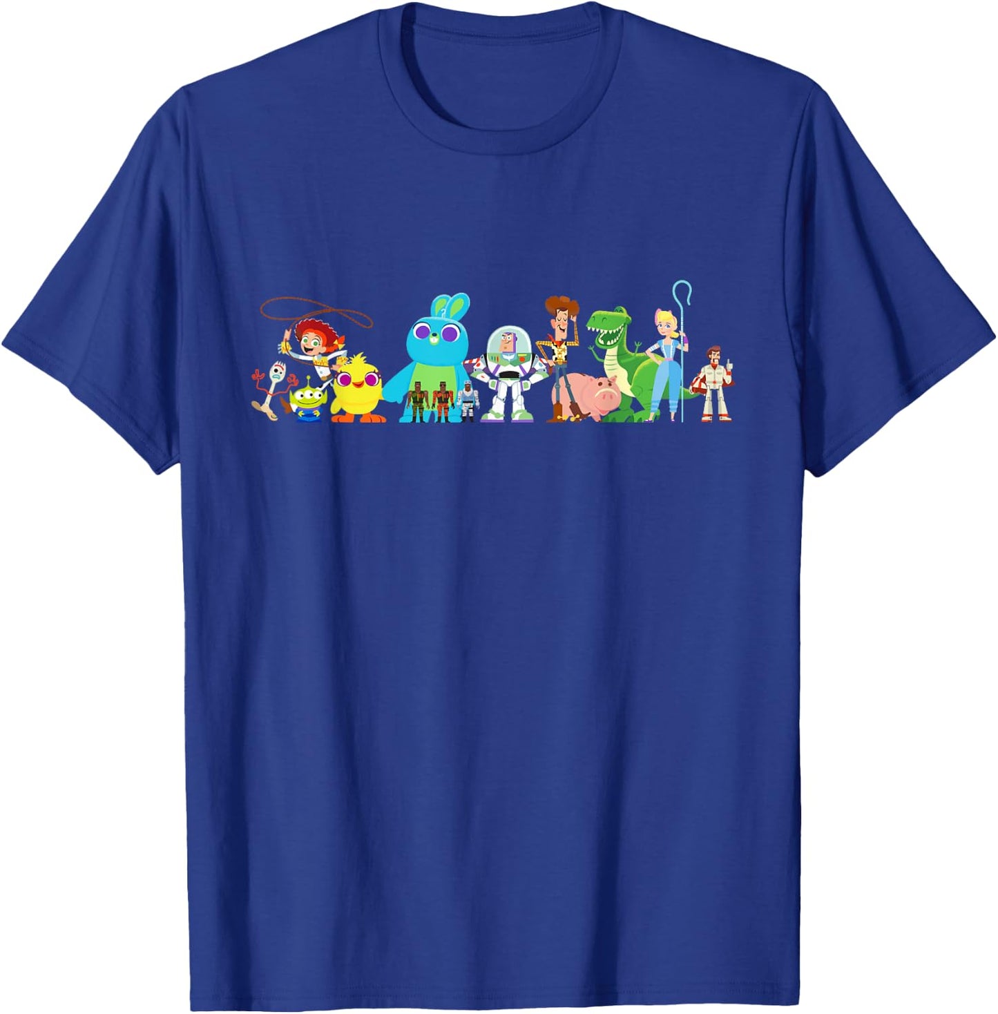 Disney Pixar Toy Story 4 Group of Friends T-Shirt - T-Shirt | Royal