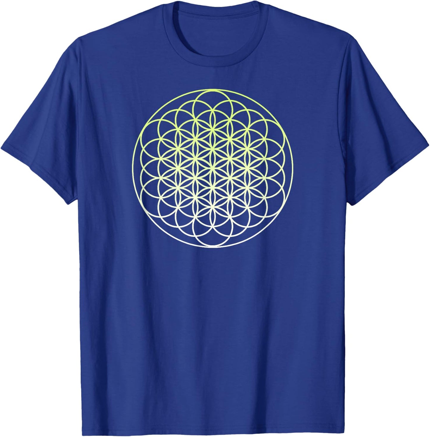 Sacred Geometry Shirt - Flower of Life Shirt T-Shirt - T-Shirt | Royal