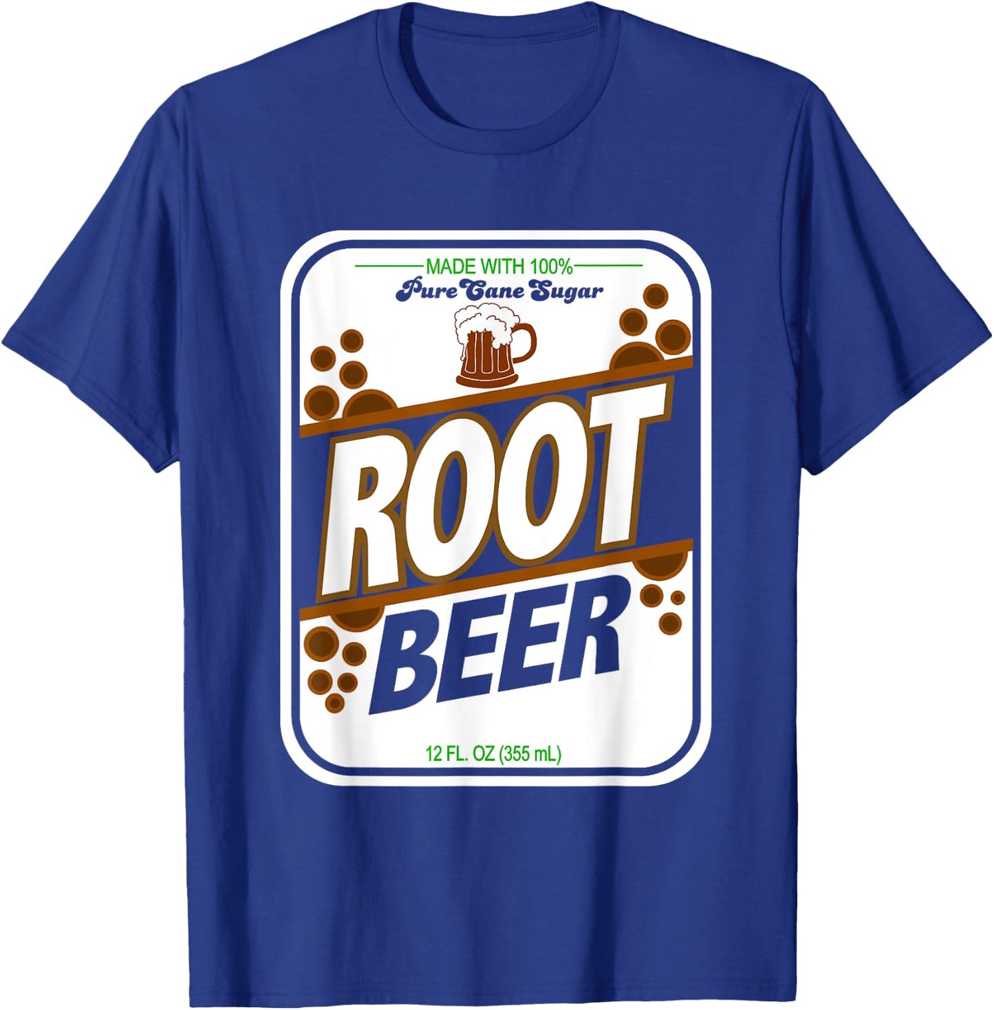 Retro Style ROOT BEER Costume T Shirt T-Shirt - T-Shirt | Royal