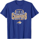 Montana State Bobcats National Champs 2025 Football Score T-Shirt - T-Shirt | Royal