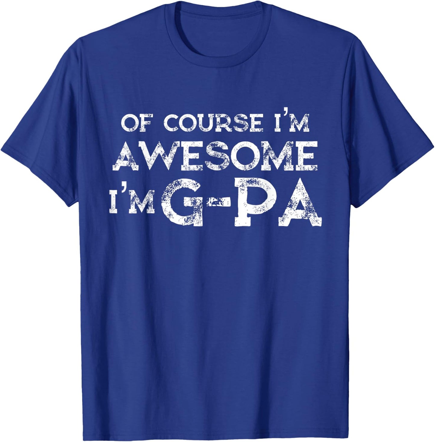 G-PA Shirts | Granddad Shirt Gift from grandson T-Shirt - T-Shirt | Royal