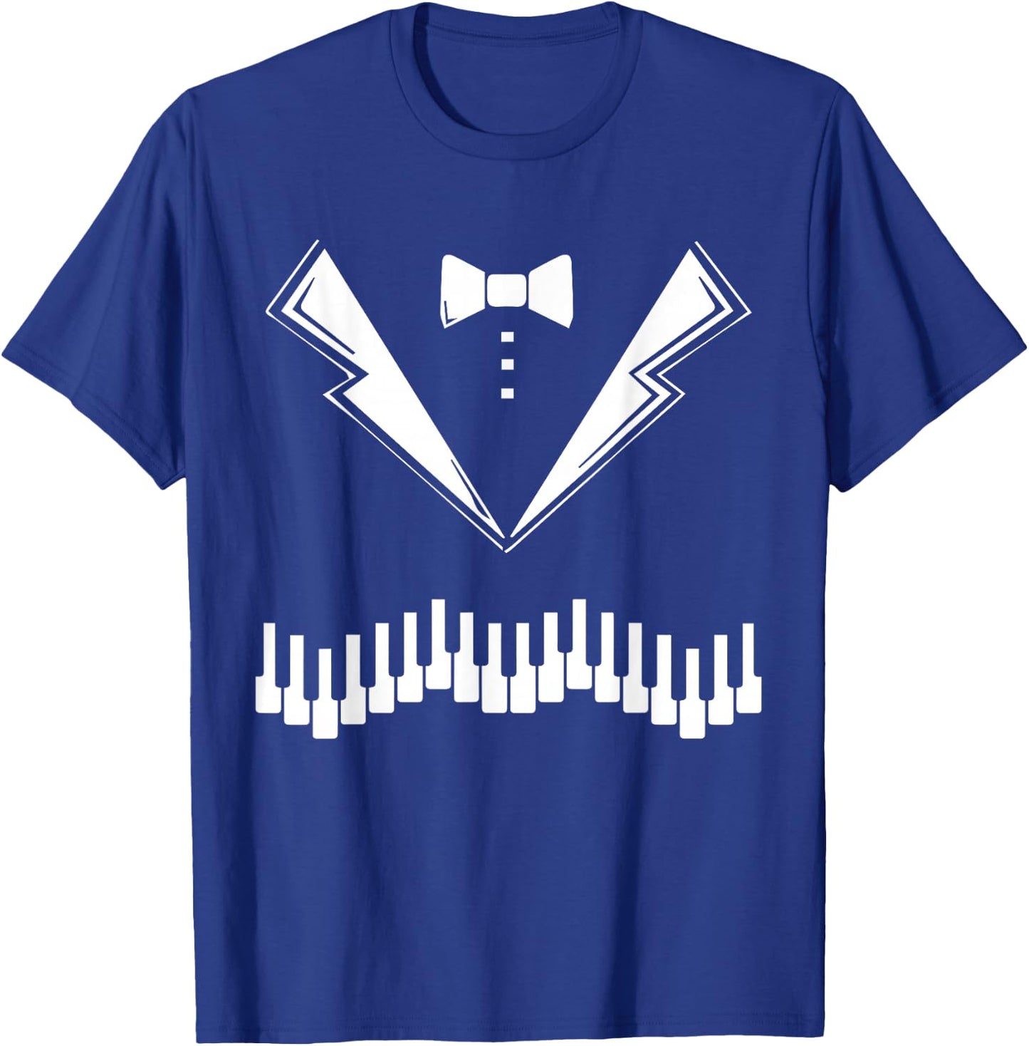 Funny Costume Keyboard Piano Player For The Concert Pianist T-Shirt - T-Shirt | Royal