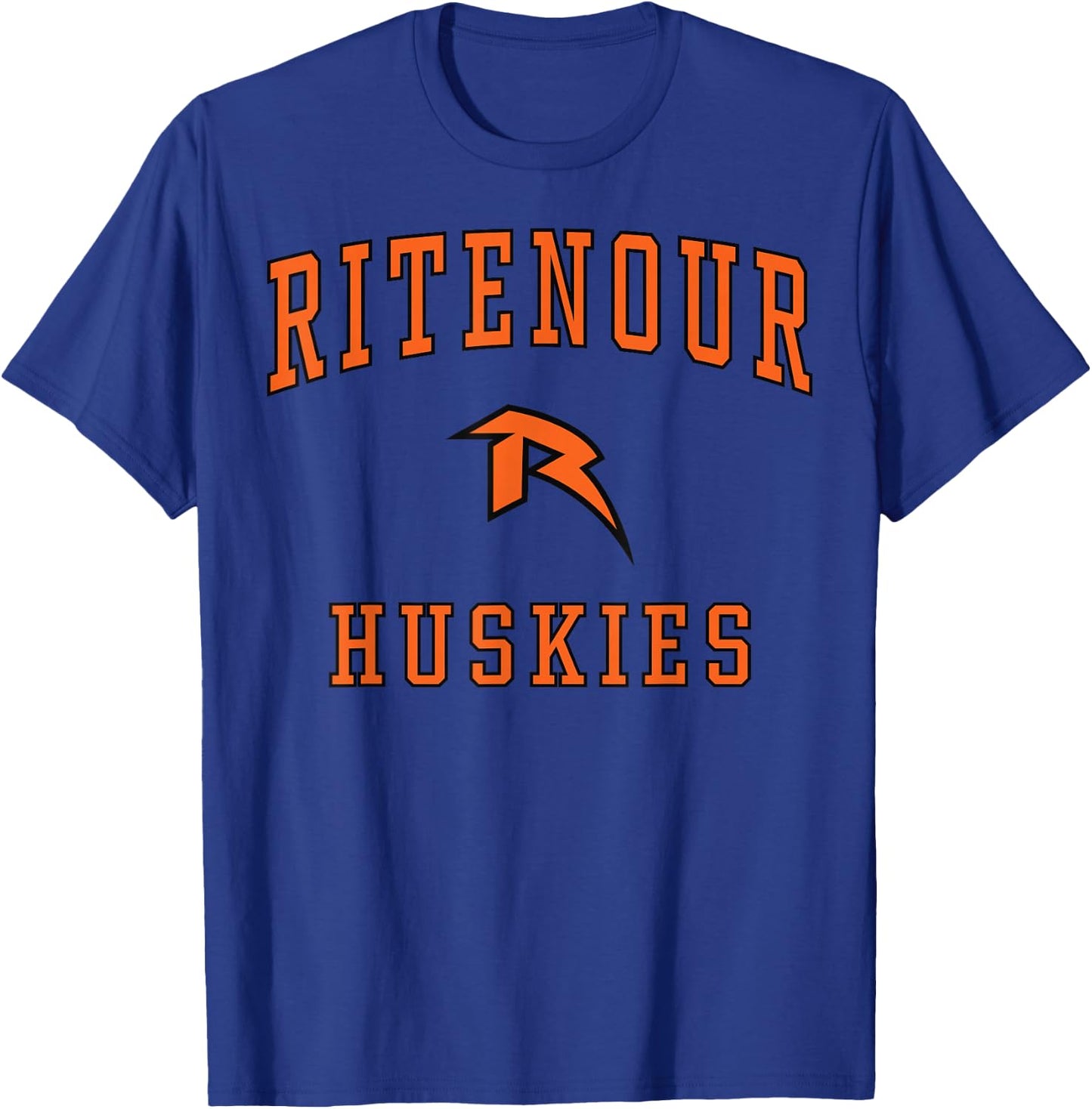 Ritenour High School Huskies T-Shirt - T-Shirt | Royal