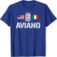 Support Deployed in Italy Military Deployment in Aviano T-Shirt - T-Shirt | Royal