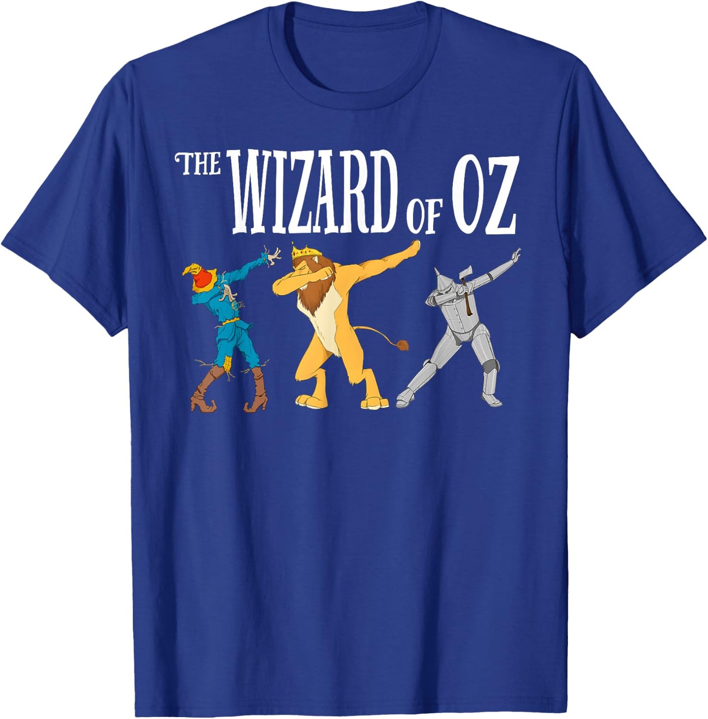 Cowardly Lion Scarecrow Tin Man The Wizard Of Oz T-Shirt - T-Shirt | Royal