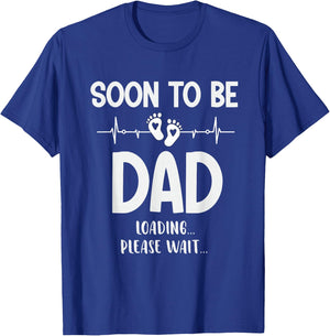 Funny Pregnancy Announcement Present Soon to Be Dad Costume T-Shirt - T-Shirt | Royal