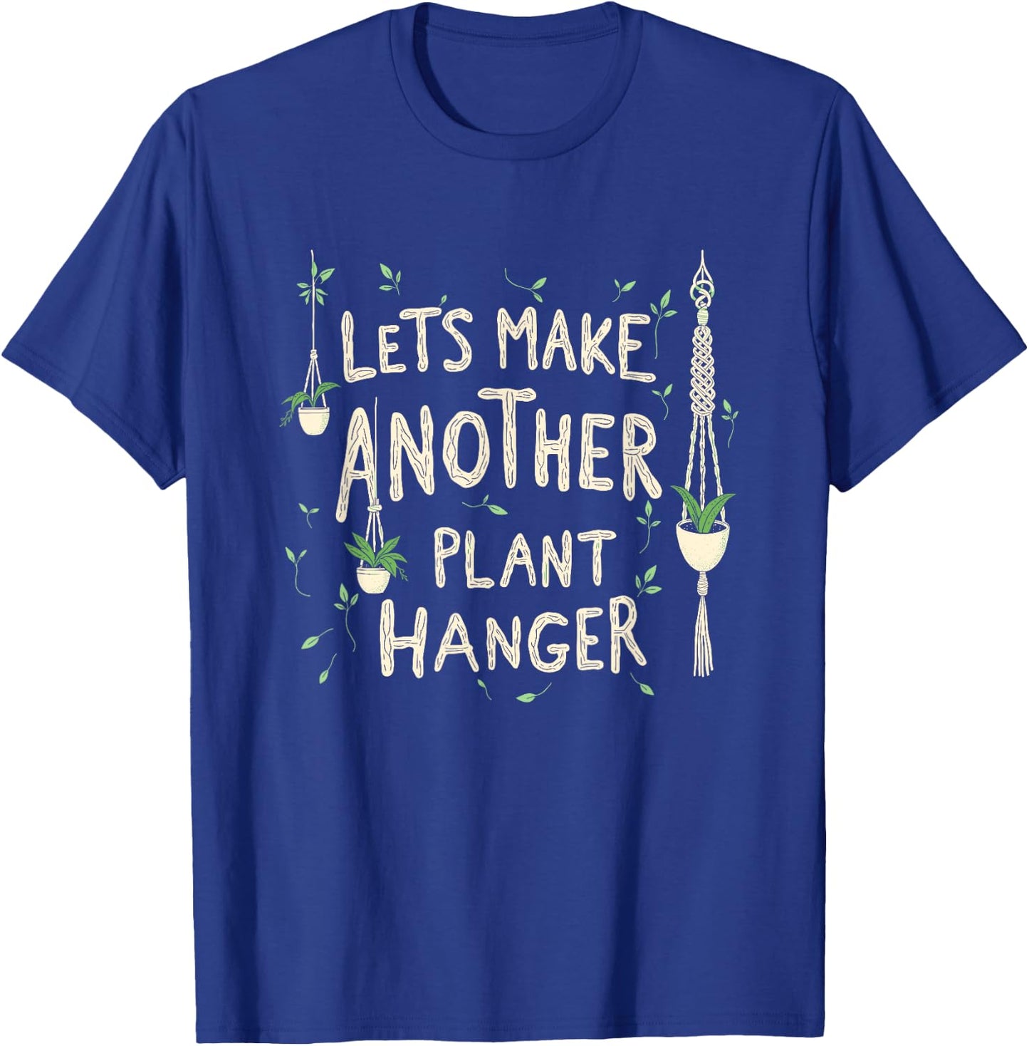 Funny Macrame Quote for Boho Macrame Lovers T-Shirt - T-Shirt | Royal