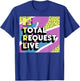 MTV Total Request Live 90's Colorful Pattern Graphic T-Shirt - T-Shirt | Royal