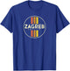 Retro Zagreb Croatia Vintage 80s Style T-Shirt - T-Shirt | Royal