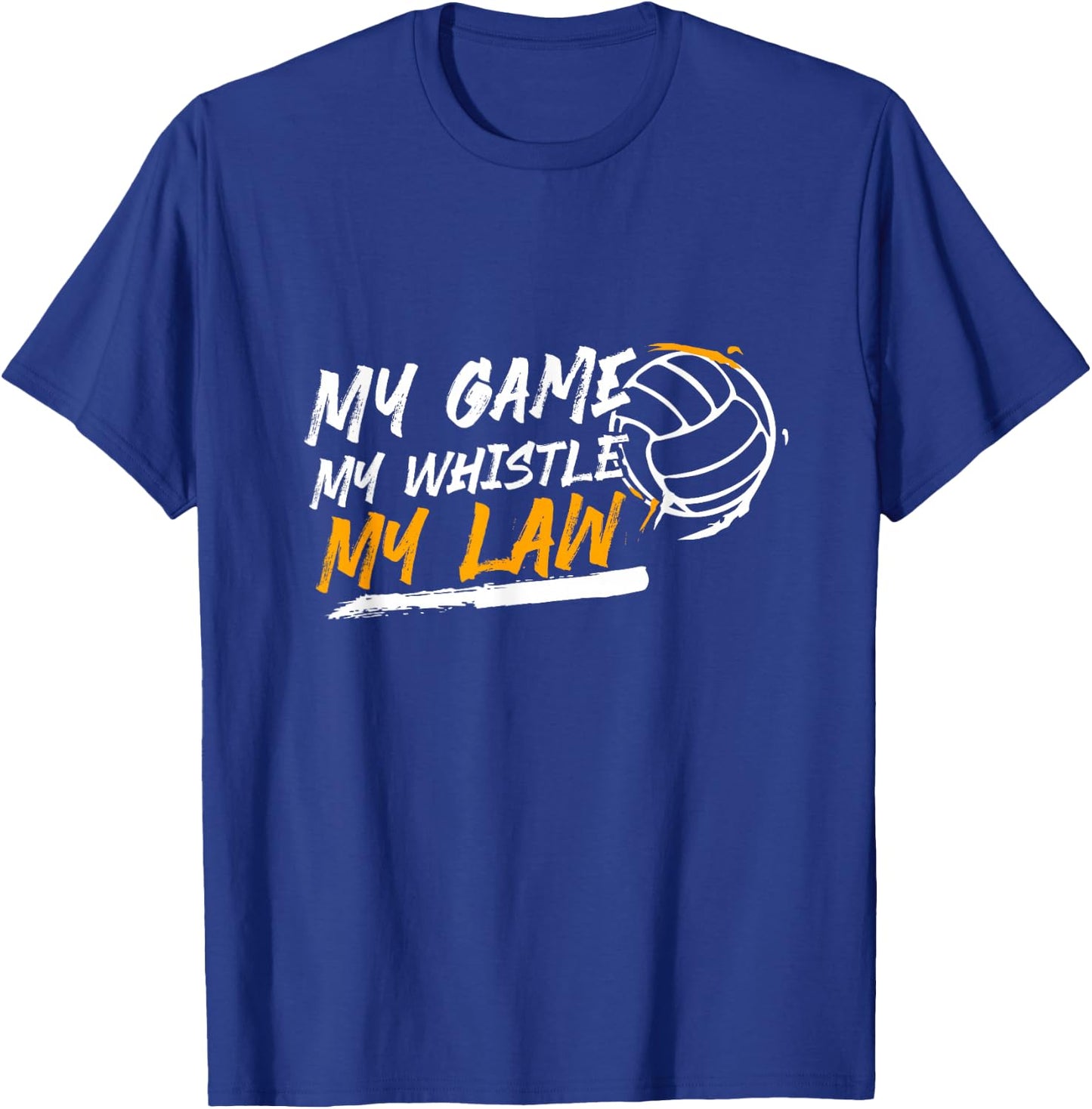Volleyball Referee Gift | Volleyballer Schiri T-Shirt - T-Shirt | Royal
