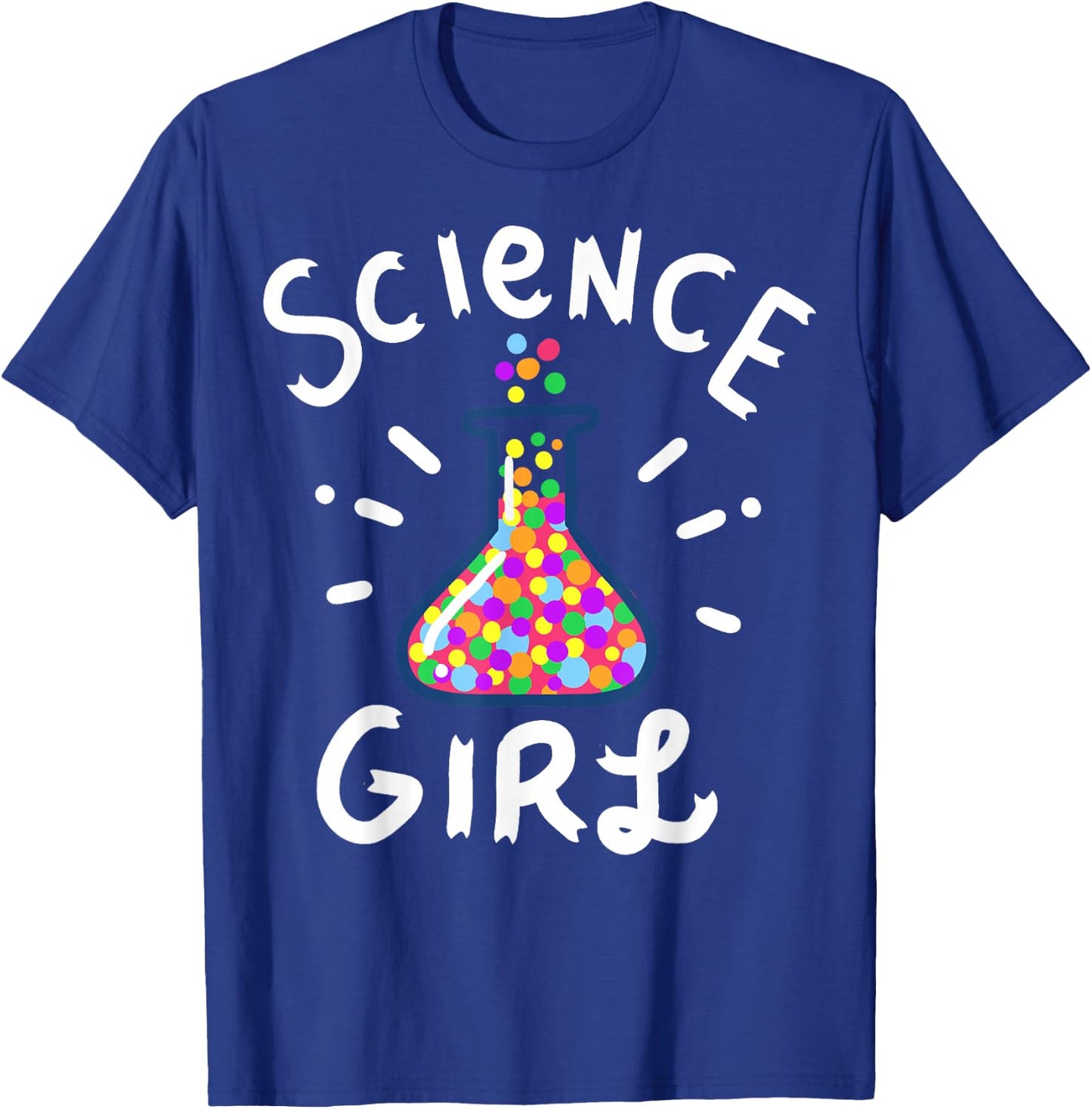 Science Girl Chemistry Biology Student Teacher Small T-Shirt - T-Shirt | Royal