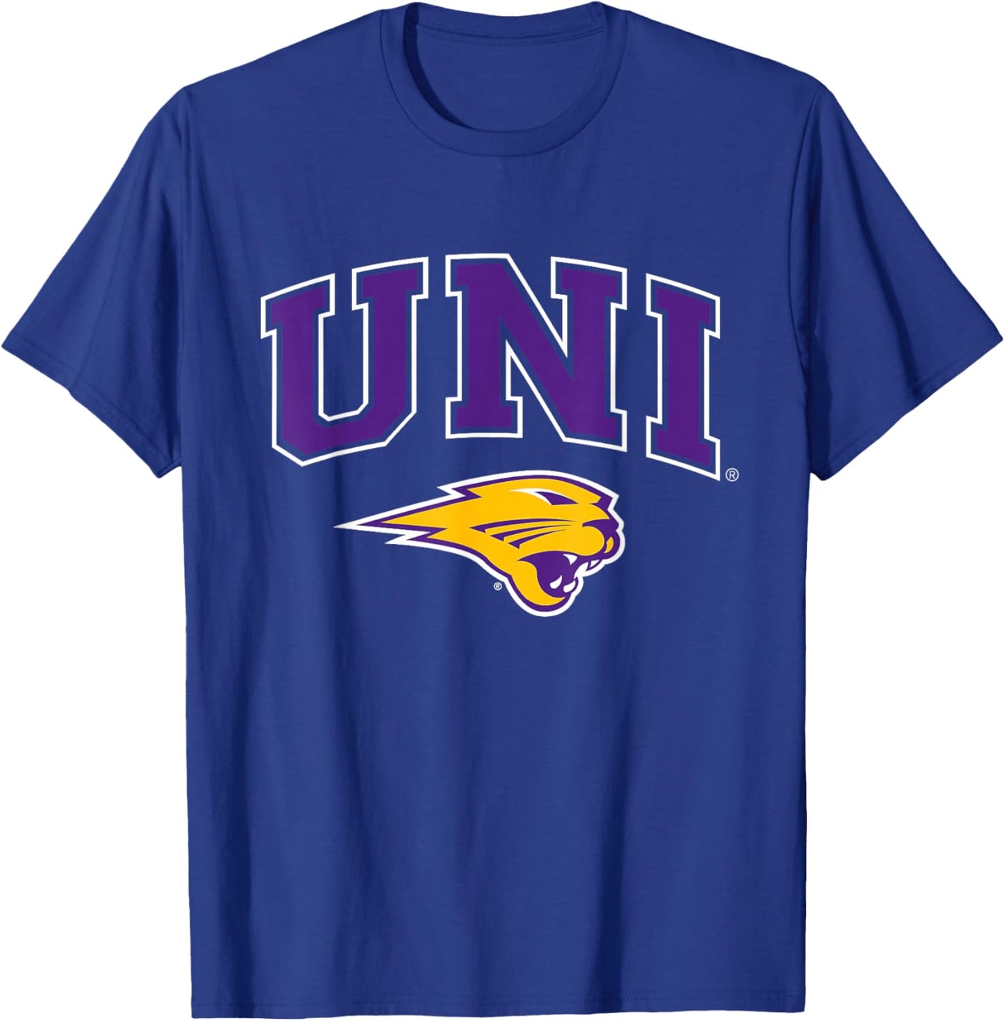 Northern Iowa Panthers | Official NCAA Merch | NAFPUNI03 T-Shirt - T-Shirt | Royal