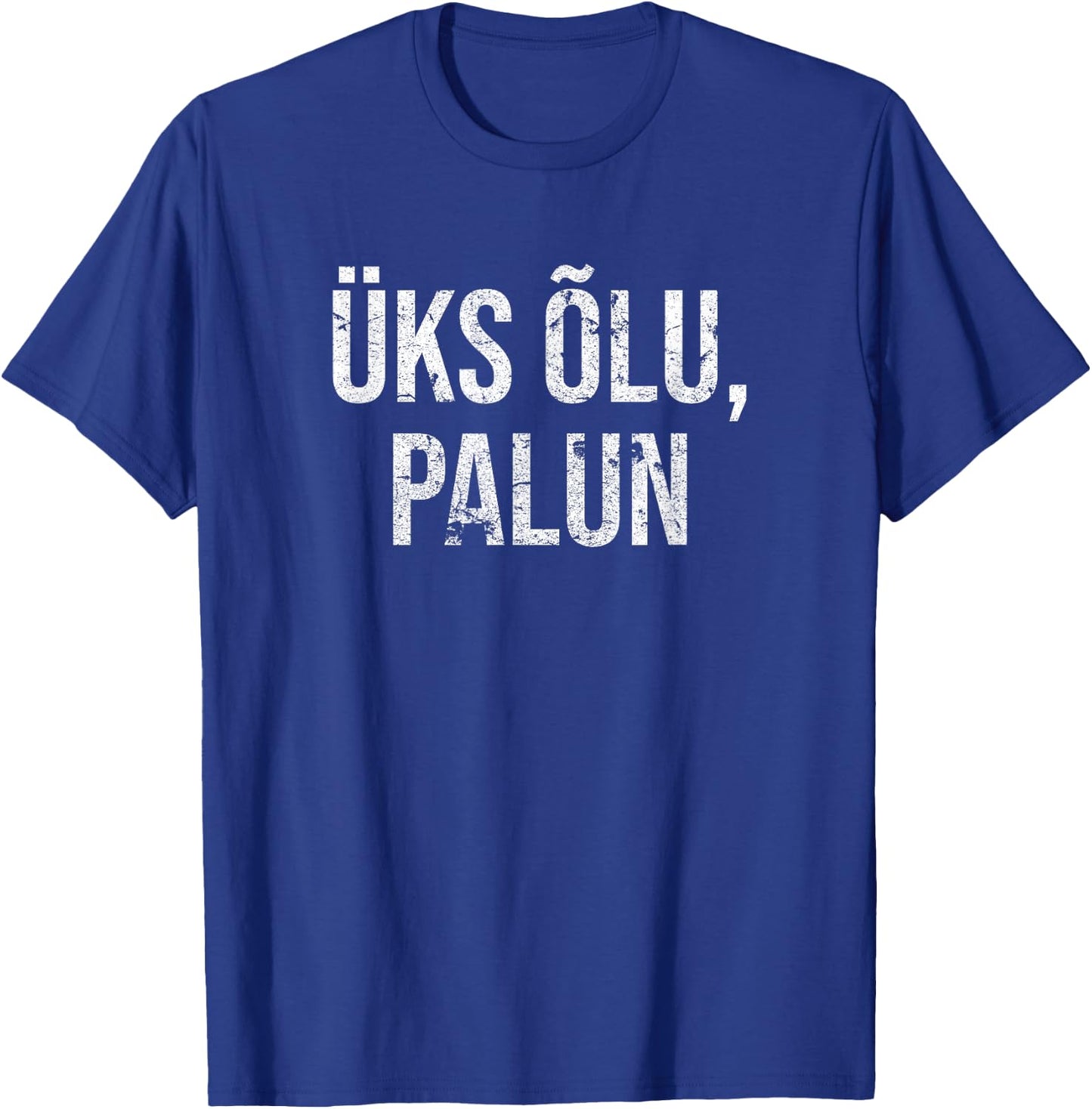 Estonian One Beer Please T-Shirt - T-Shirt | Royal