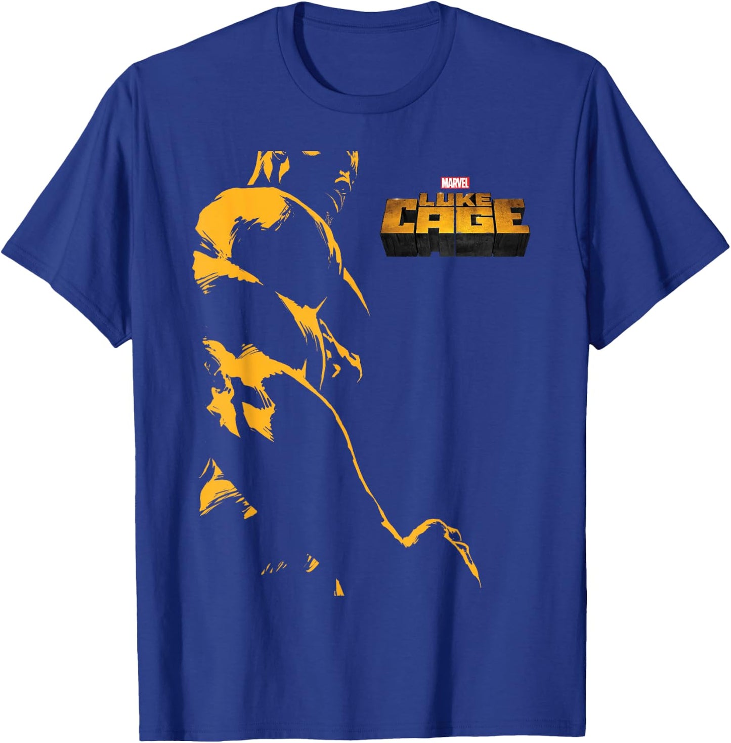 Marvel The Defenders Luke Cage Monochromatic T-Shirt - T-Shirt | Royal