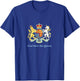 Royal Coat of Arms God Save the Queen T-Shirt - T-Shirt | Royal
