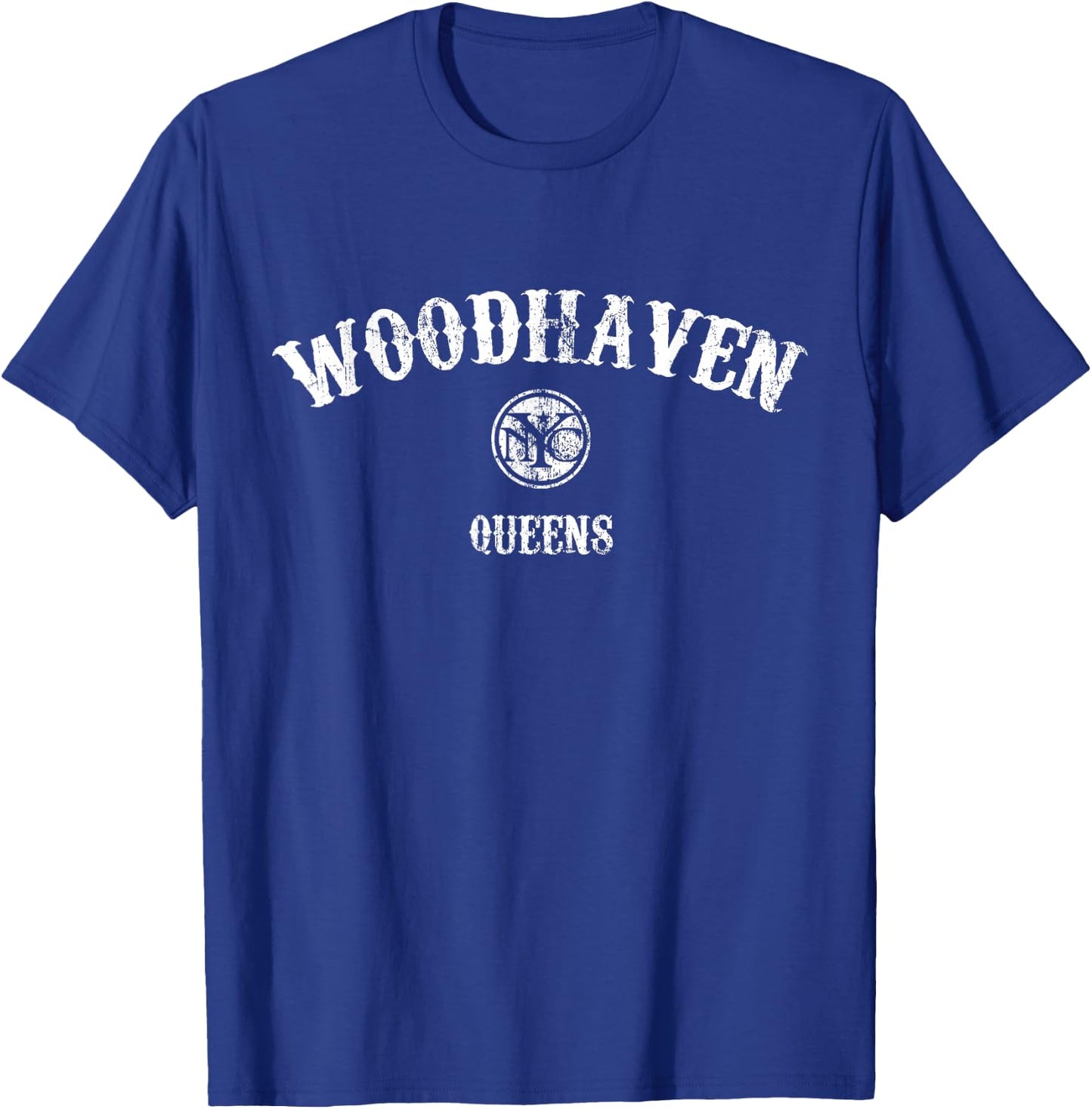 Woodhaven Queens New York T-Shirt - T-Shirt | Royal