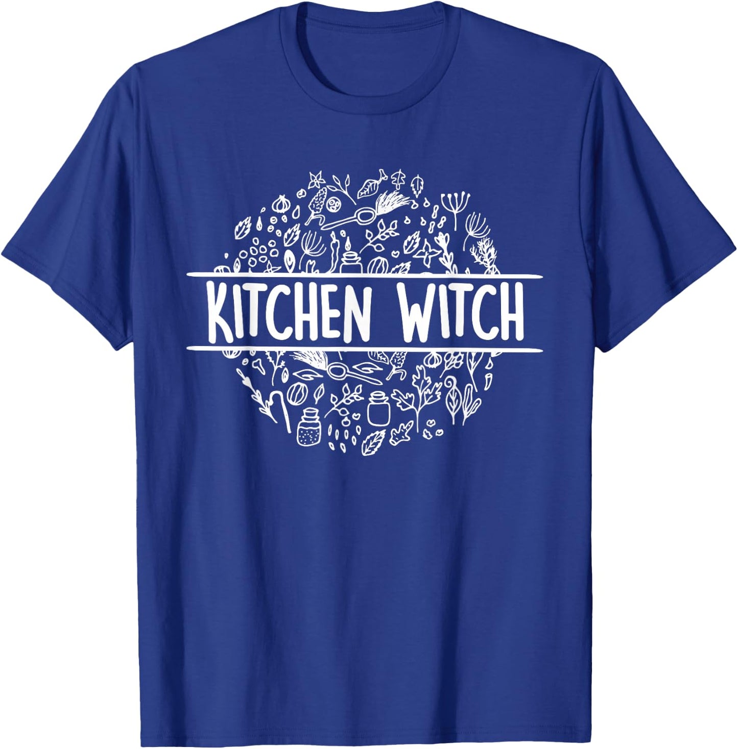 Herbalist Kitchen Witch Shirt Cooking for Friend Gift T-Shirt - T-Shirt | Royal