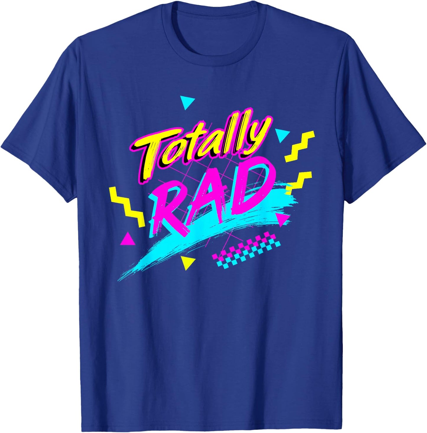 Totally Wheel Back to the 80s Throwback Classic Retro T-Shirt - T-Shirt | Royal