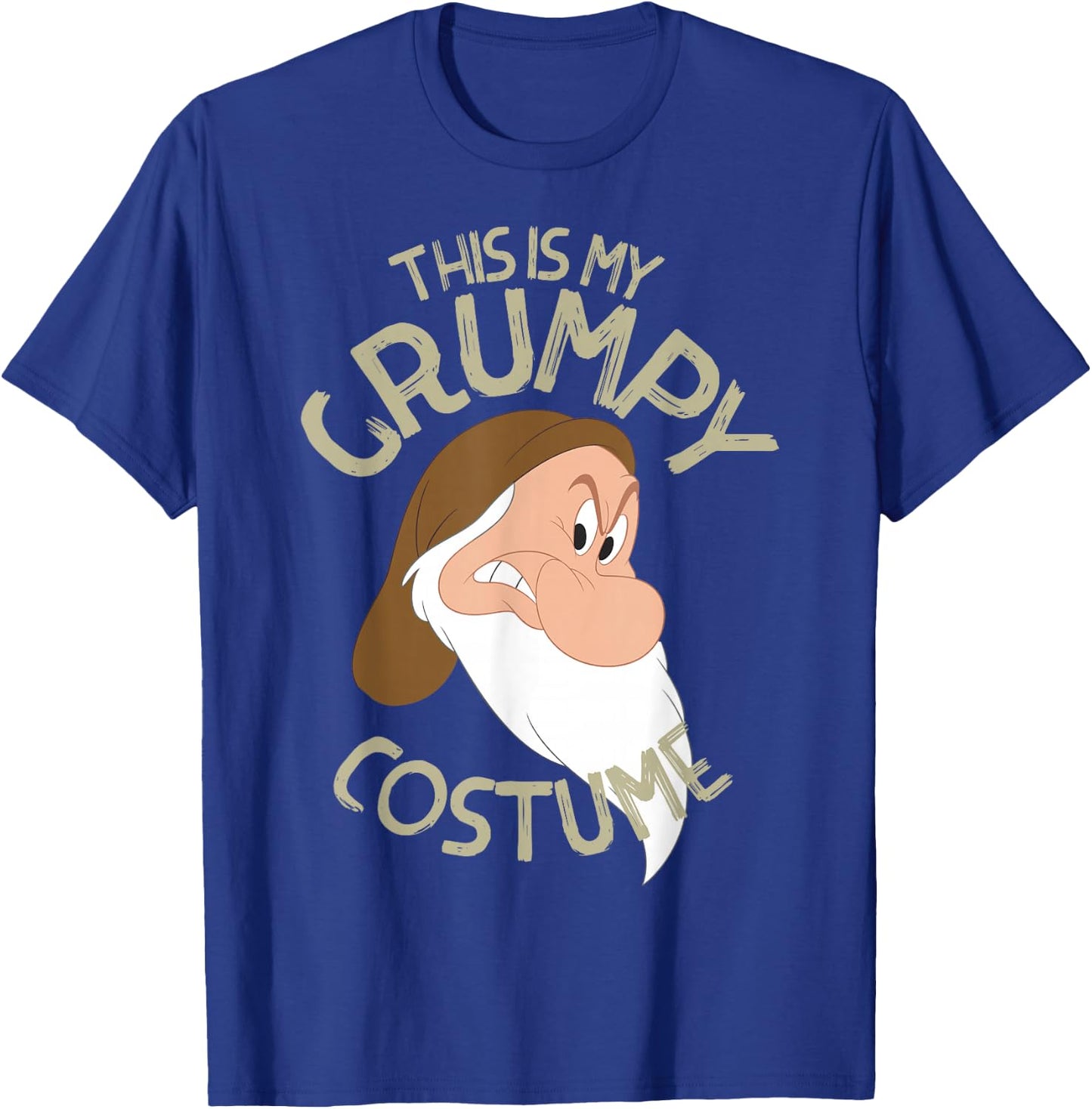 Disney Snow White This is My Grumpy Costume Halloween Small T-Shirt - T-Shirt | Royal