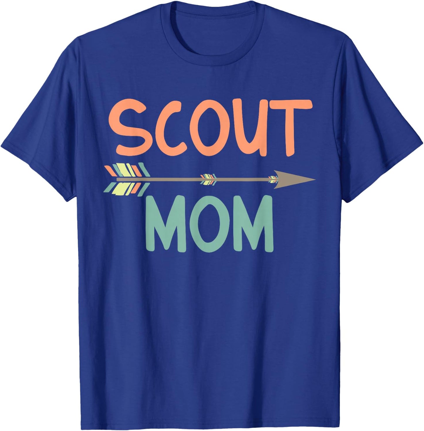 Scout Mom of Boys & Girls T-Shirt - T-Shirt | Royal