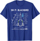 SR-71 Blackbird Specs T Shirt Shirt T-Shirt - T-Shirt | Royal
