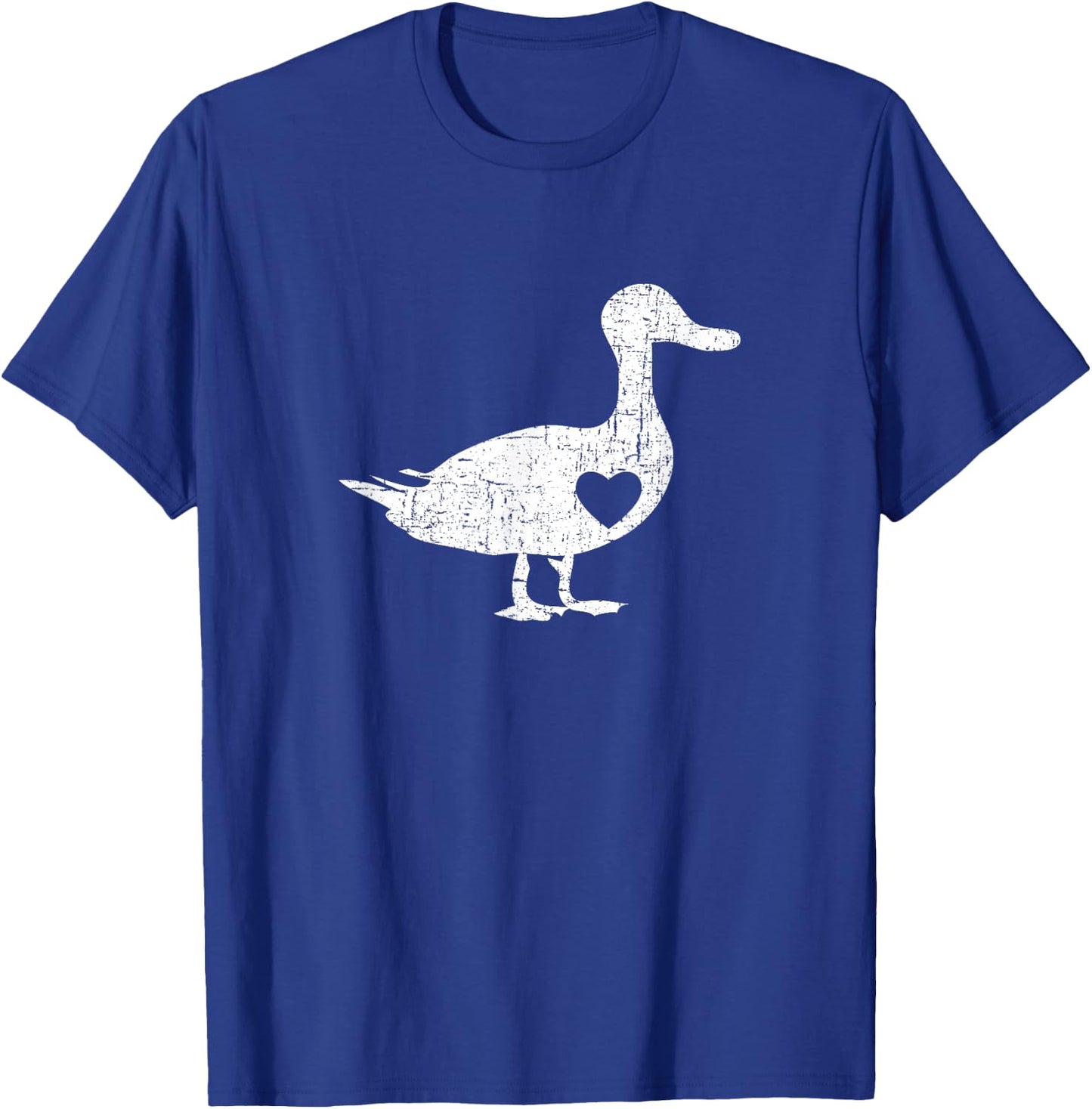 I Love Ducks Farmer White Fowl Duck Lover Girl T-Shirt - T-Shirt | Royal