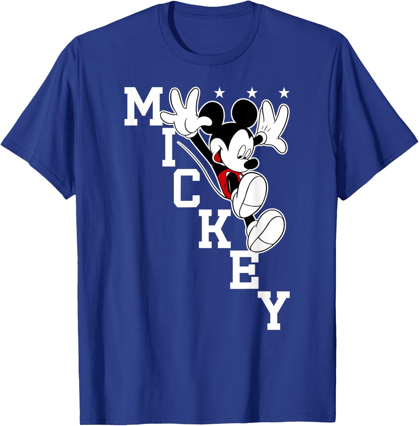 Disney - Mickey Mouse Captain T-Shirt - T-Shirt | Royal