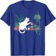 Funny Cat Water Plants Lover Planting Gardening Hobby T-Shirt - T-Shirt | Royal