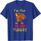 Bougie Turkey Matching Family Group Thanksgiving Party T-Shirt - T-Shirt | Royal