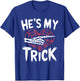 Hes My Treat Funny Halloween Matching Couple Costumes T-Shirt - T-Shirt | Royal