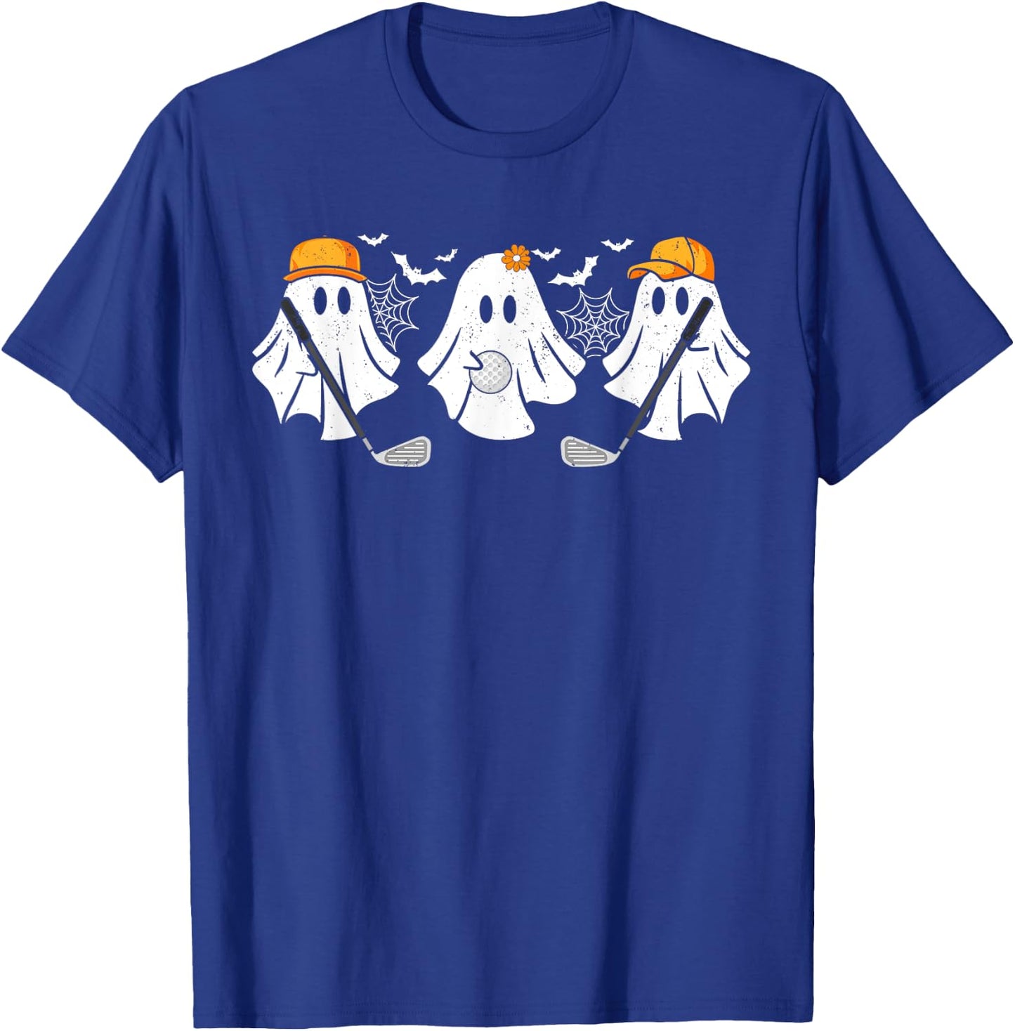 Ghost Golf Ball Player Funny Halloween Costume Women T-Shirt - T-Shirt | Royal