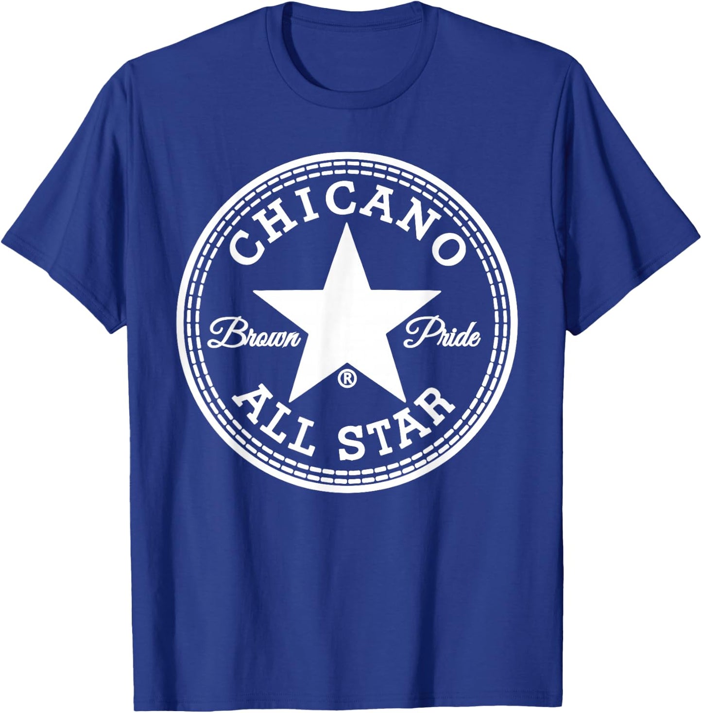 Chicano Brown T Shirt T-Shirt - T-Shirt | Royal