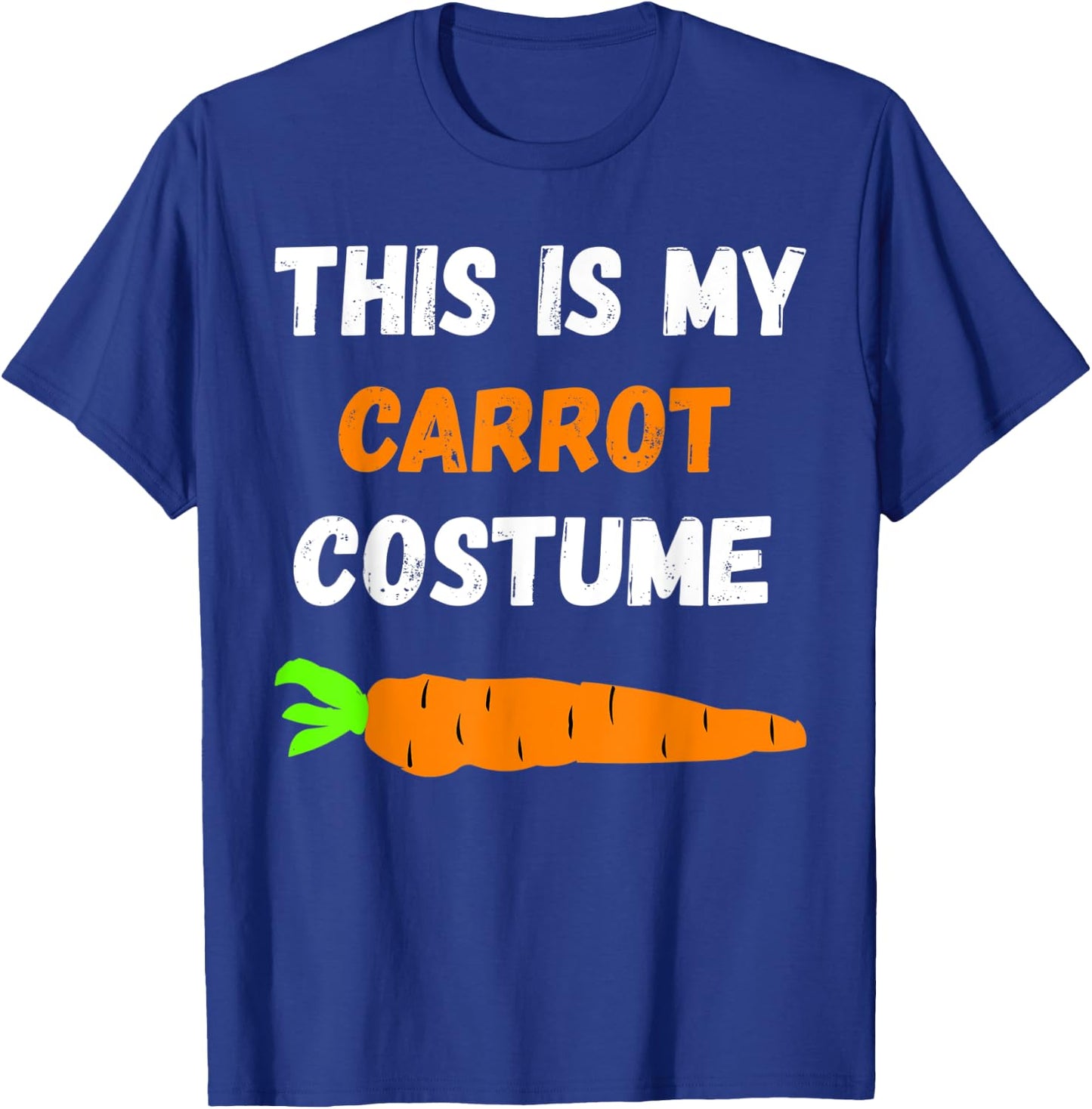 This Is My Carrot Costume Vegetables Organic Food T-Shirt - T-Shirt | Royal